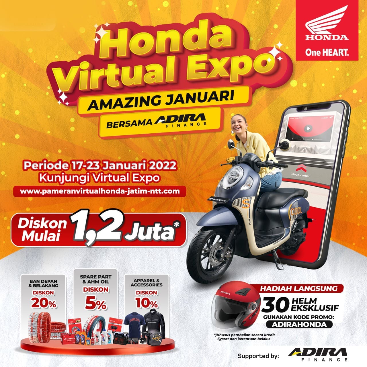 HONDA VIRTUAL EXPO AMAZING JANUARY